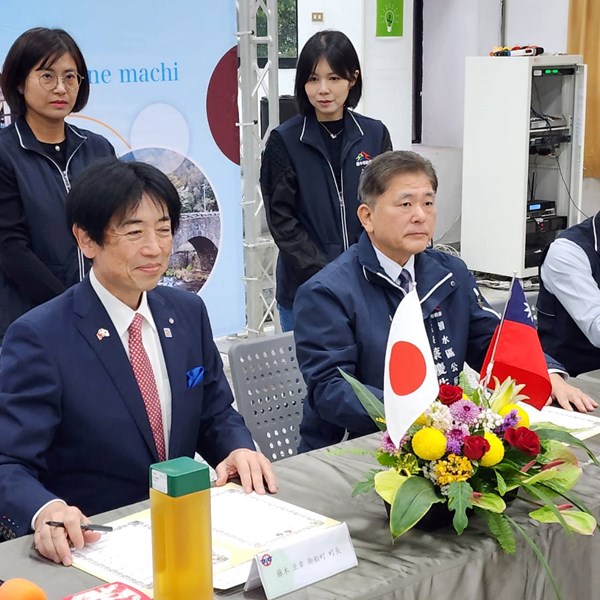 臺中清水區與日本熊本縣御船町 共同簽署友好交流協定 (7)
