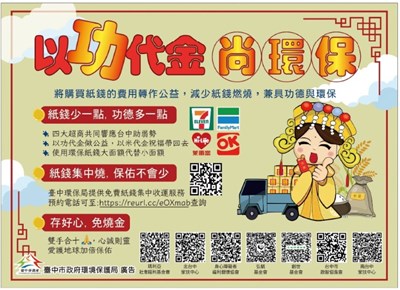環保祭祀宣導海報