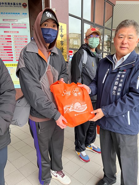 歡送清水區空訓107梯次役男入營 (8)