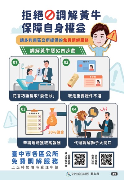 拒絕調解黃牛-保障自身權益